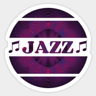 Jazz music Sticker